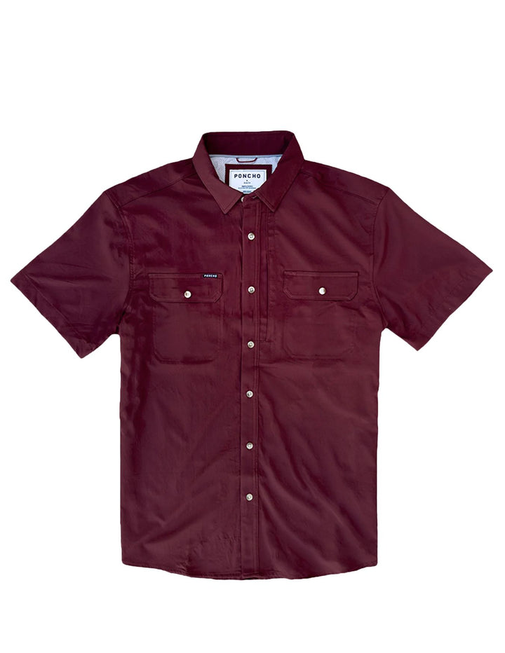 Poncho Mens The 2 Minute Drill Short Sleeve Shirt