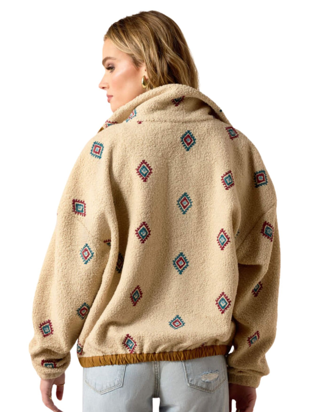 Ariat Womens Southwest Sherpa Blocked Jacket