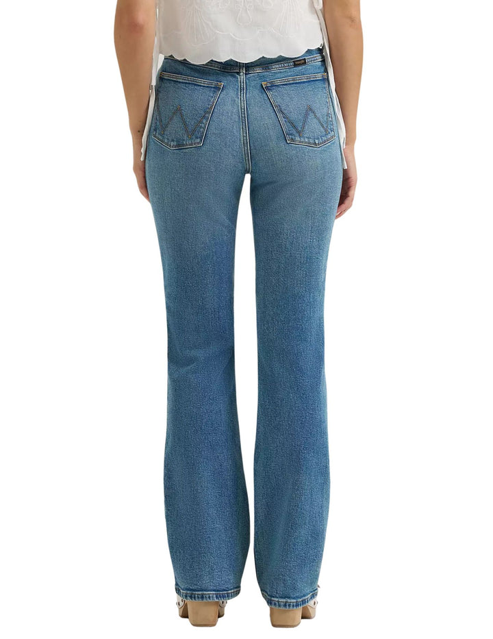 Wrangler Womens High Rise Bold Boot Jeans
