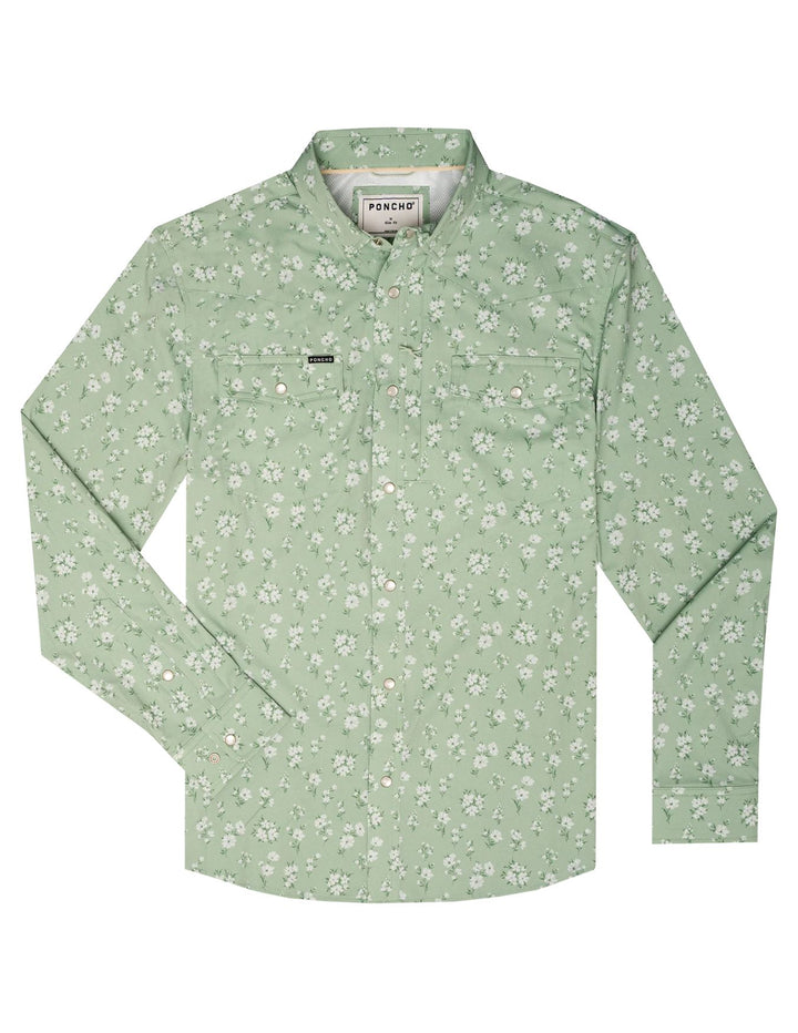 Poncho Mens The Wild Bill Long Sleeve Shirt