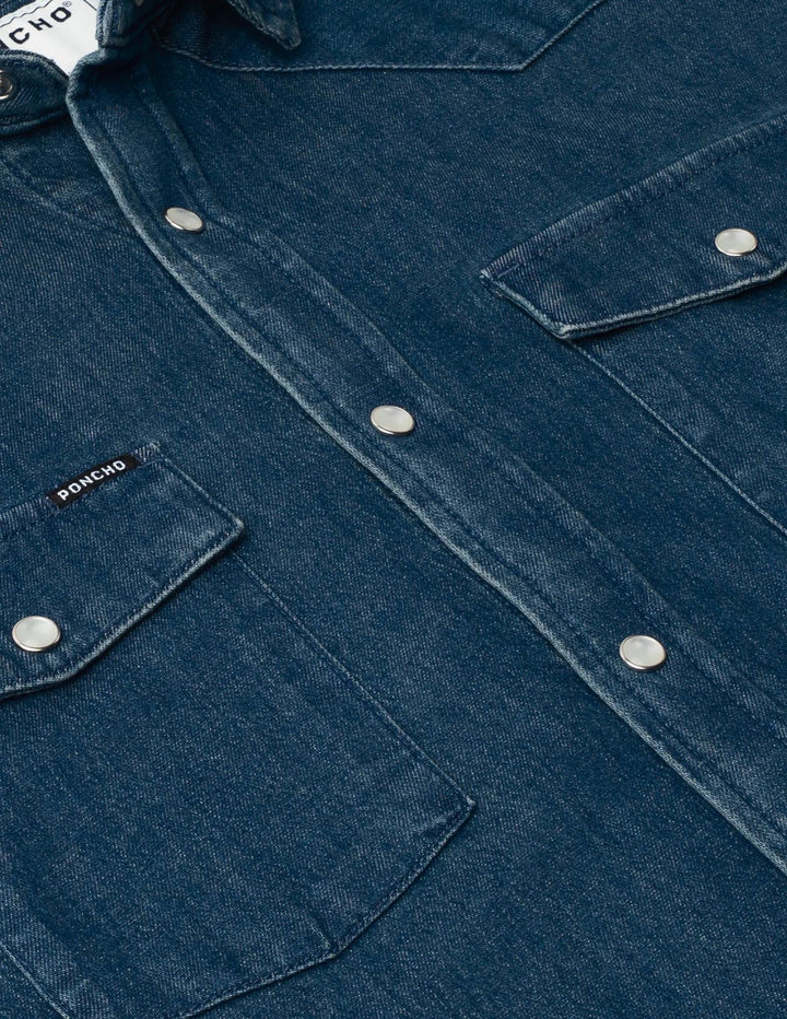 Poncho Mens The Sanderson Long Sleeve Shirt