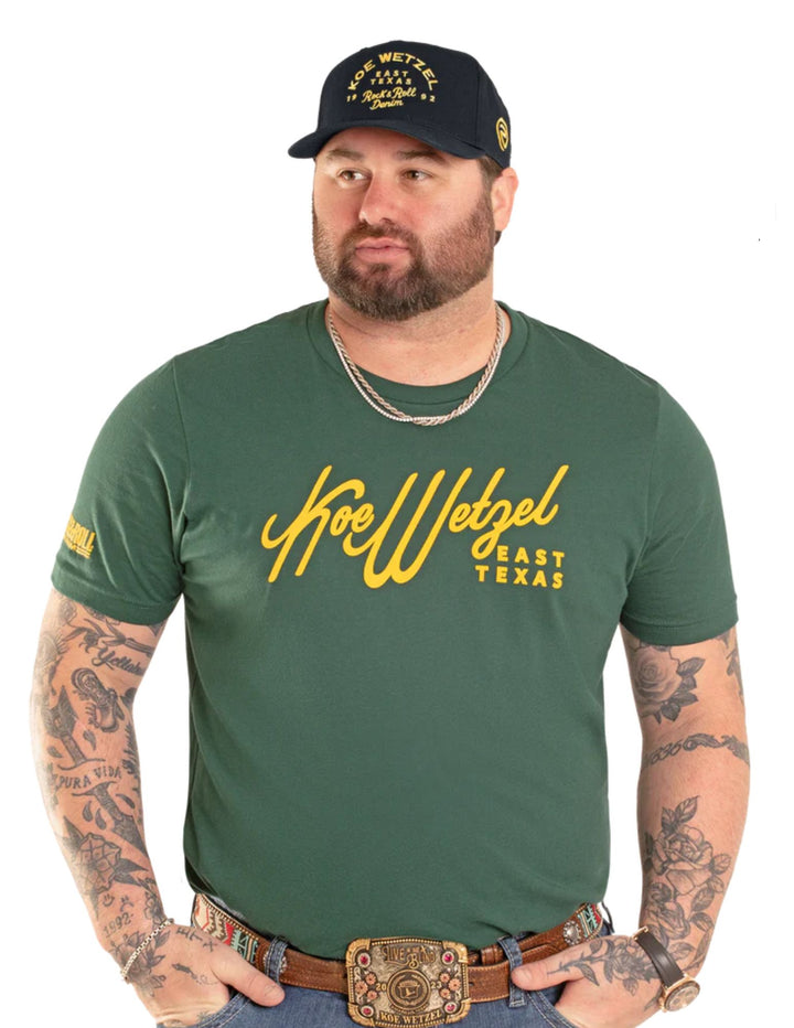 Panhandle Mens Koe Wetzel East Texas T-Shirt