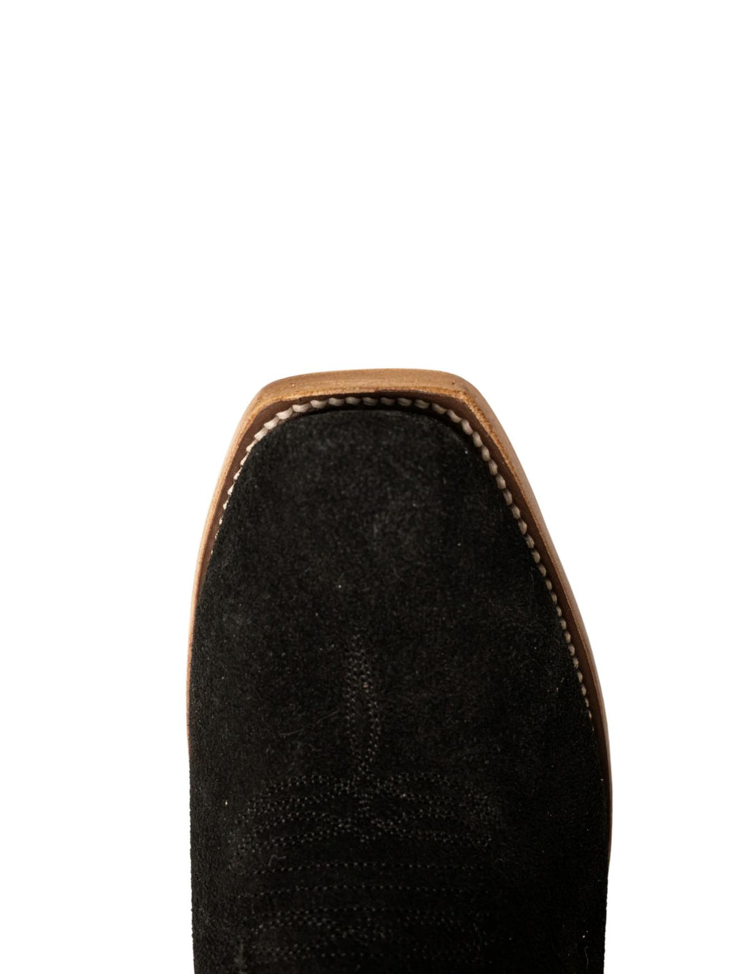 Macie Bean Womens Cutter Toe Black Suede Boots