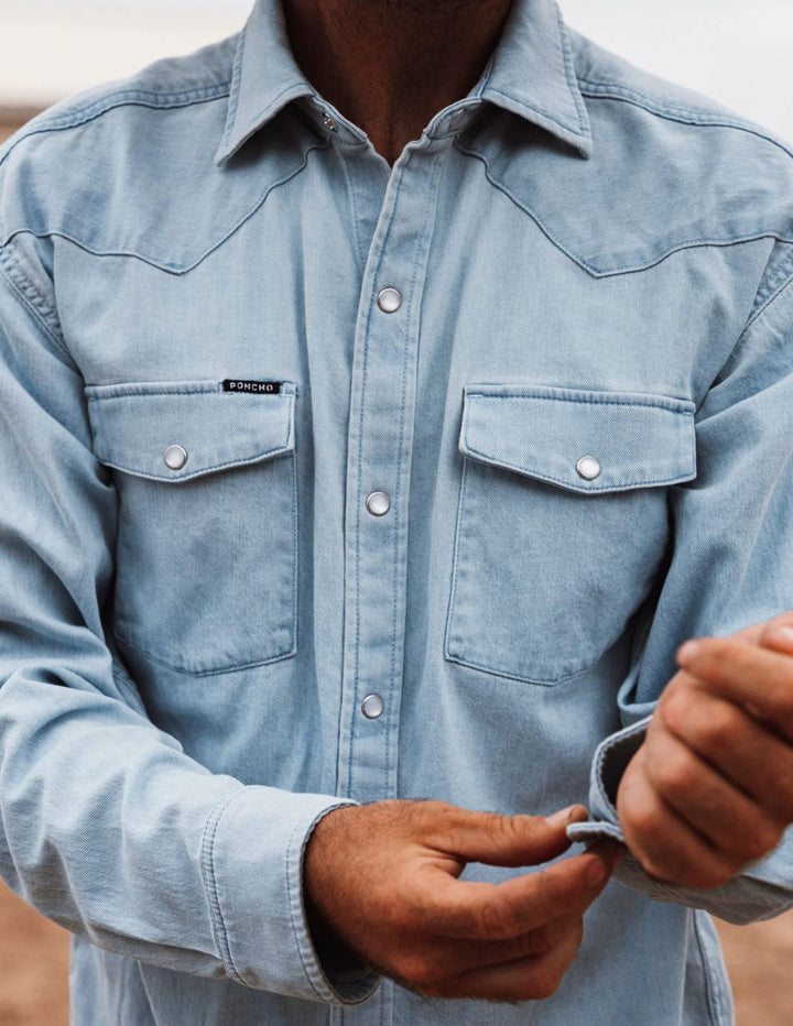 Poncho Mens The Marfa Long Sleeve Shirt