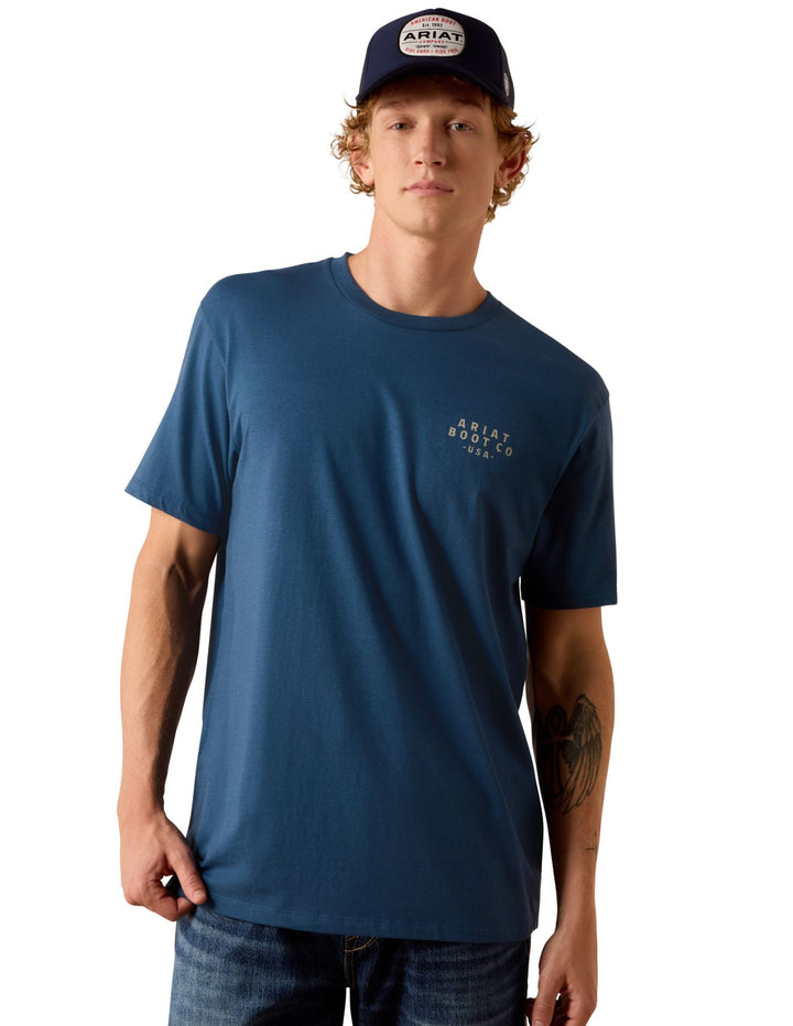 Ariat Mens Drop Down Eagle Classic Fit T-Shirt