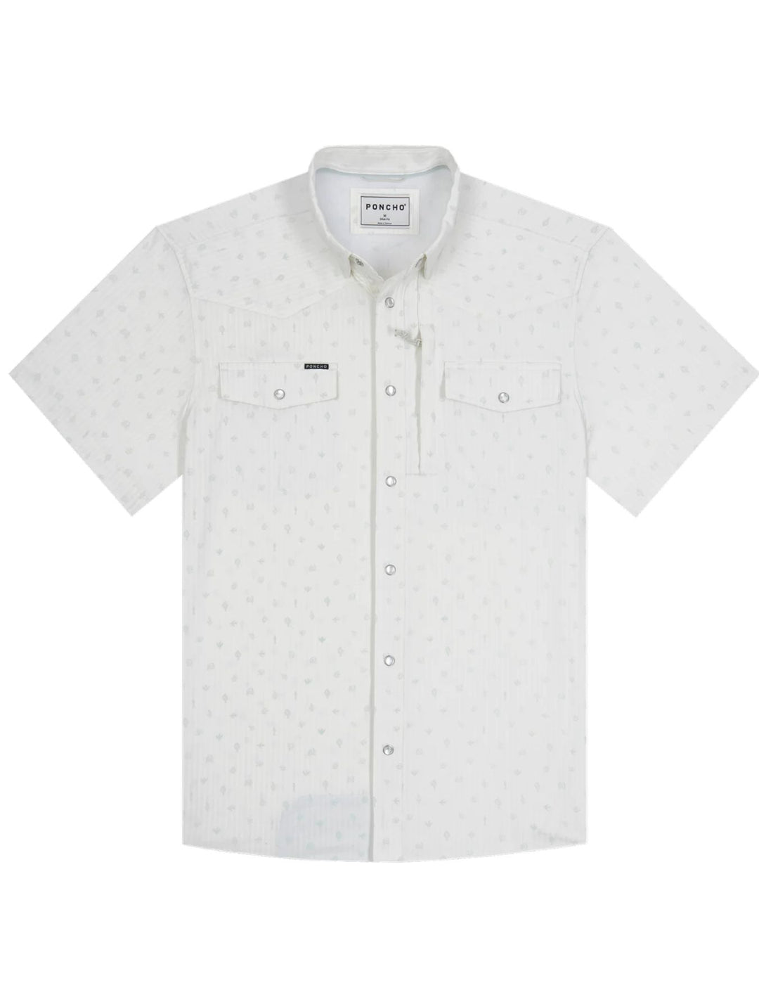 Poncho Mens The Surf No Turf Short Sleeve Shirt