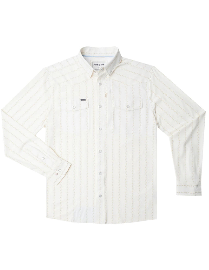 Poncho Mens The Crockett Long Sleeve Shirt