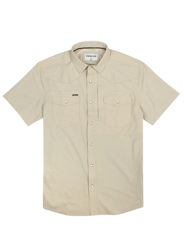 Poncho Mens The Pecos Short Sleeve Shirt