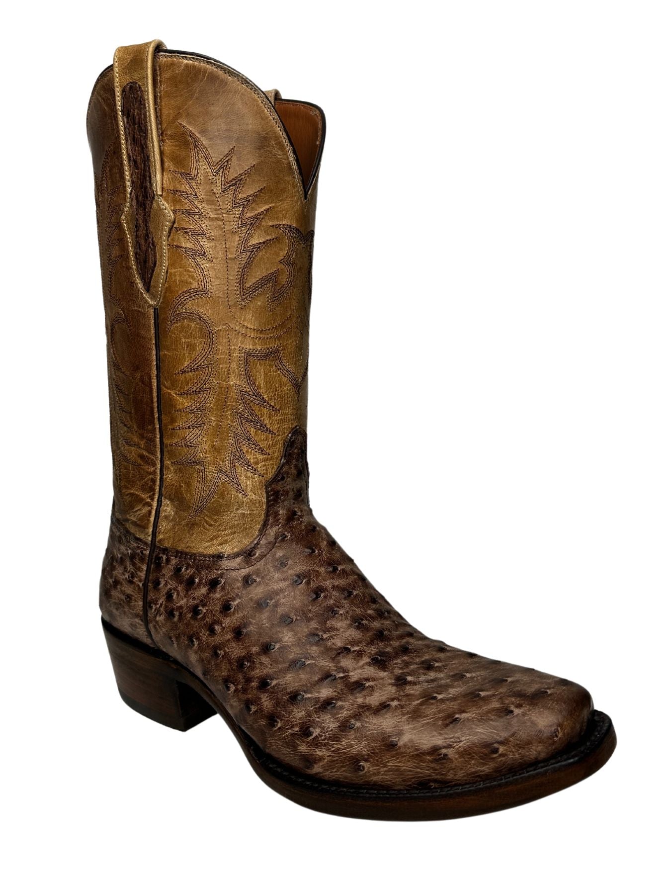 BLACK JACKブラックジャック　オーストリッチブーツ Black Jack Exclusive Black Cherry Smooth Ostrich Cowboy