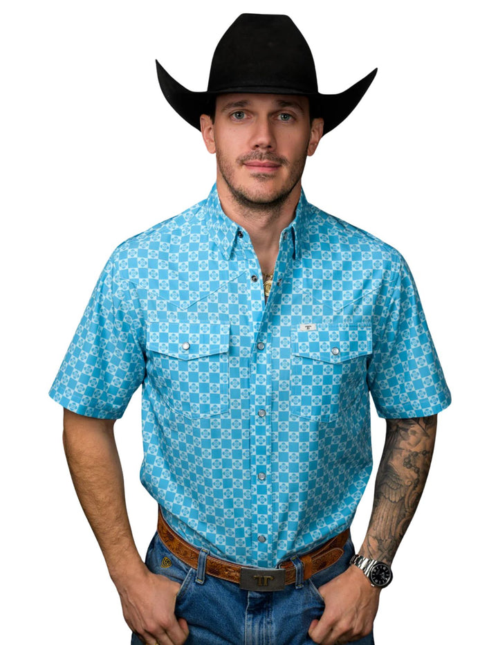 Ferrell Mens The Prescott Short Sleeve Shirt
