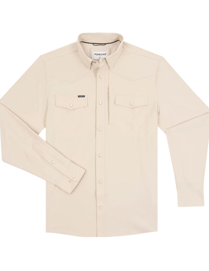 Poncho Mens The Big Bend Long Sleeve Shirt