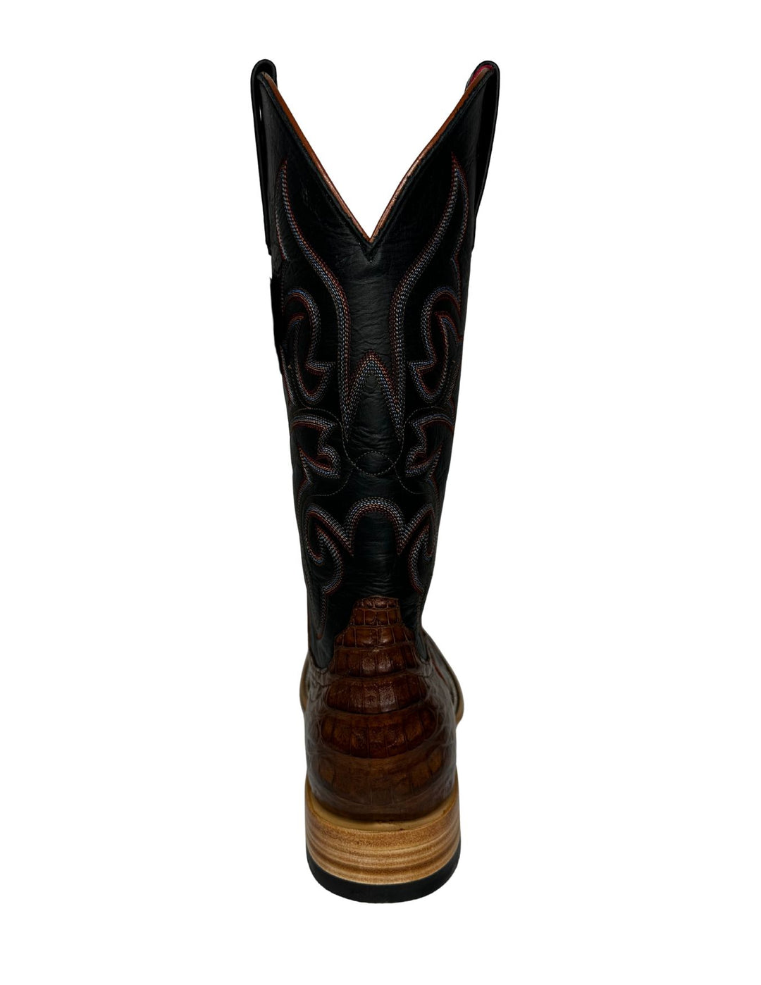 Horse Power Mens Cigar Pull Up Caiman Boots