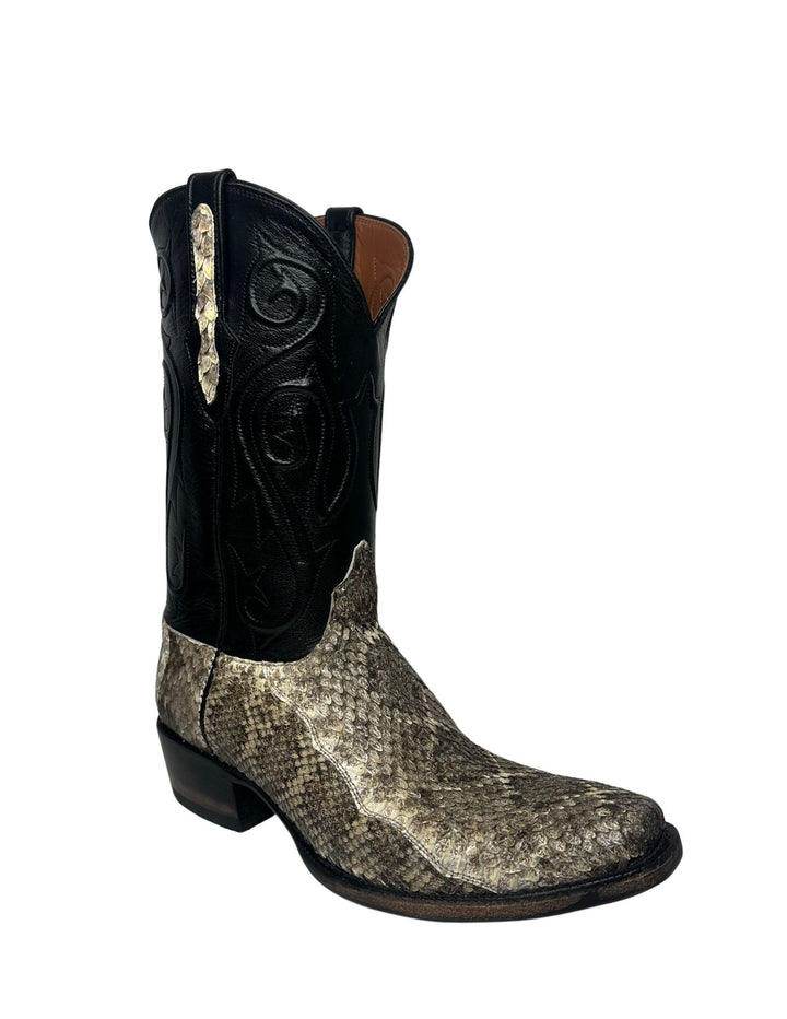 Black Jack Mens Natural Western Rattlesnake