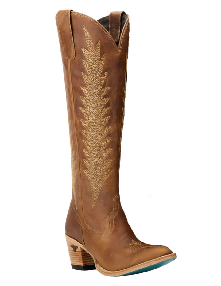 Lane Womens Jentry Knee High Desert Clay Boots
