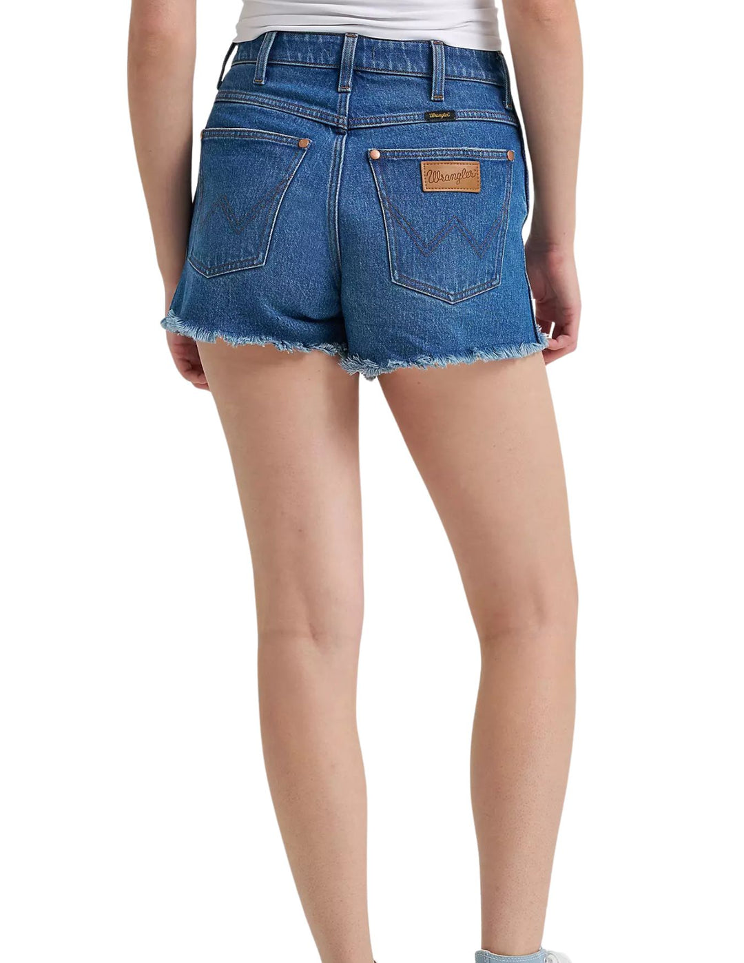 Wrangler Womens Denim Cowboy Shorts