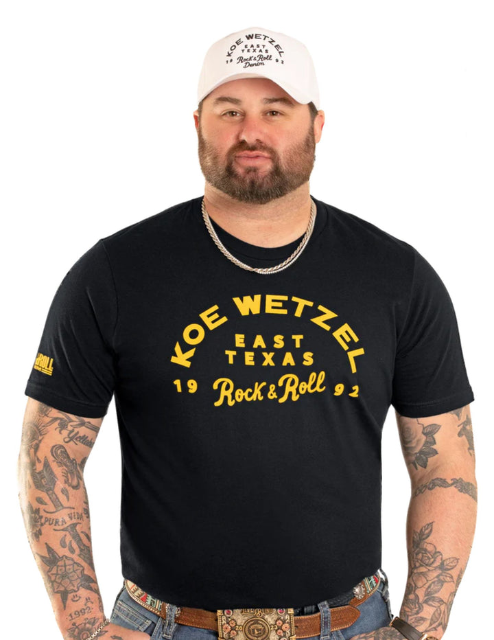 Panhandle Mens Koe Wetzel East Texas Rock & Roll T-Shirt