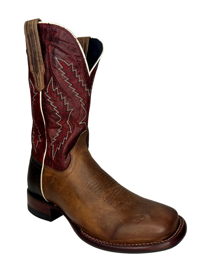 Tecovas Mens The Doc Oat Red Boots