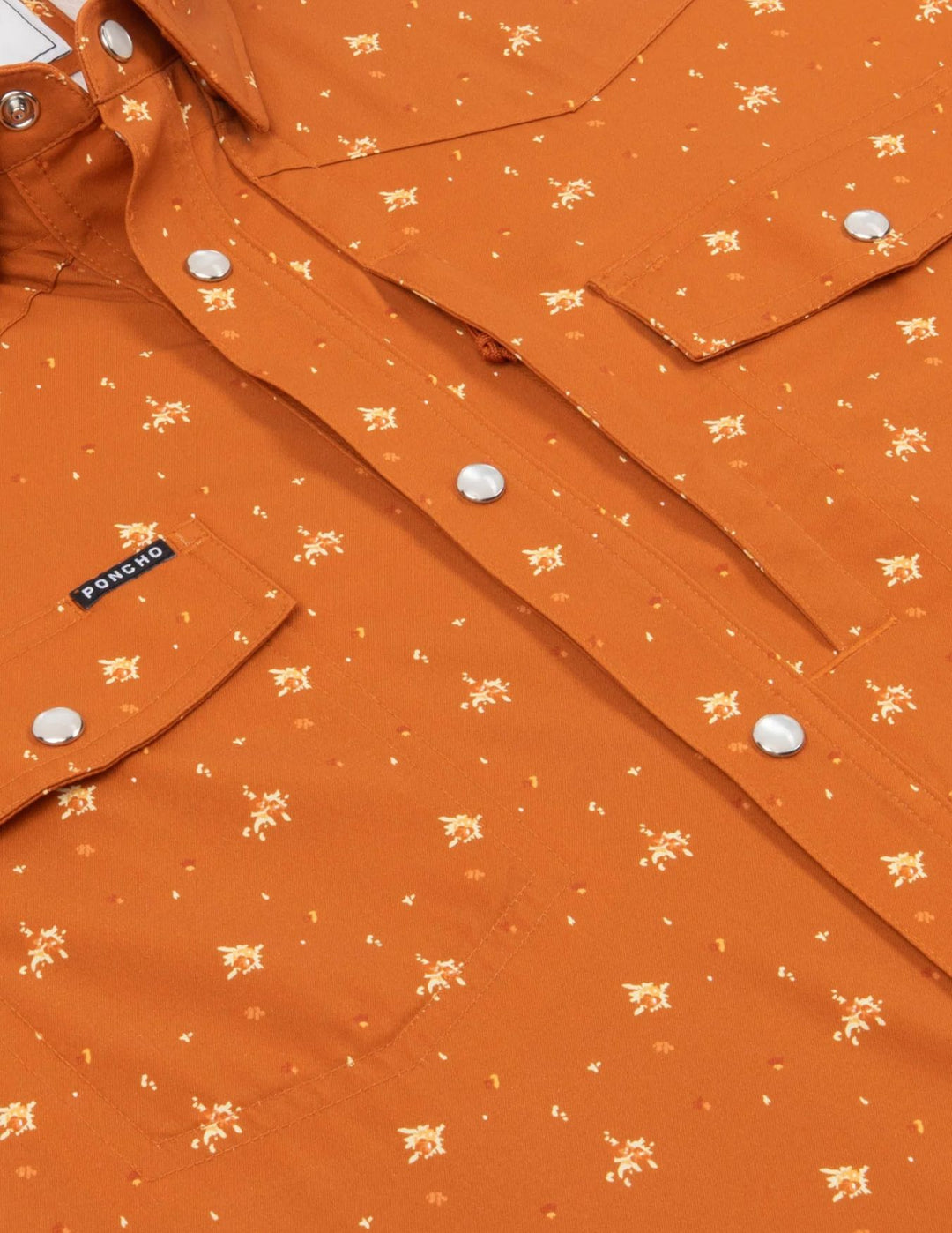 Poncho Mens The Fourth and Five Short Sleeve Shirt