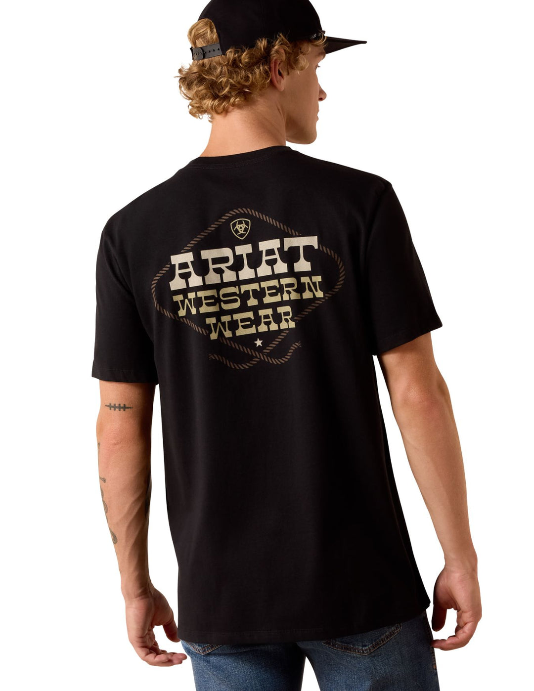 Ariat Mens Country and Western Lockup Classic Fit T-Shirt