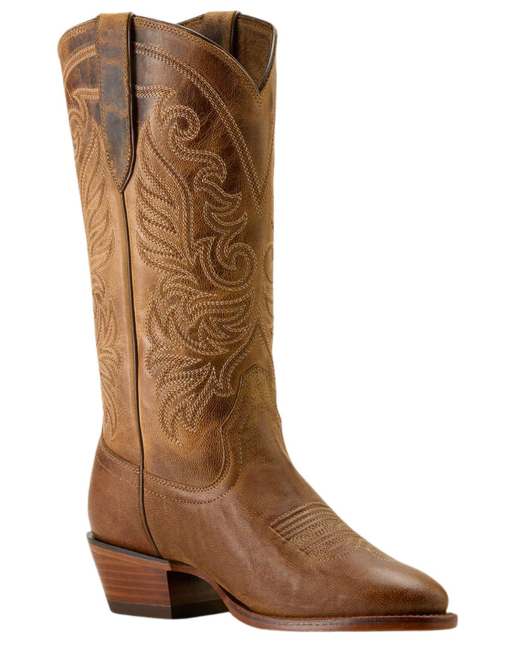 Ariat Womens Brown Louella R Toe Western Boots