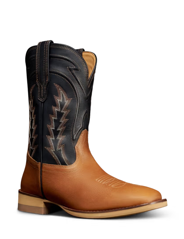 Tecovas Boys The Doc Tan Bison Boots