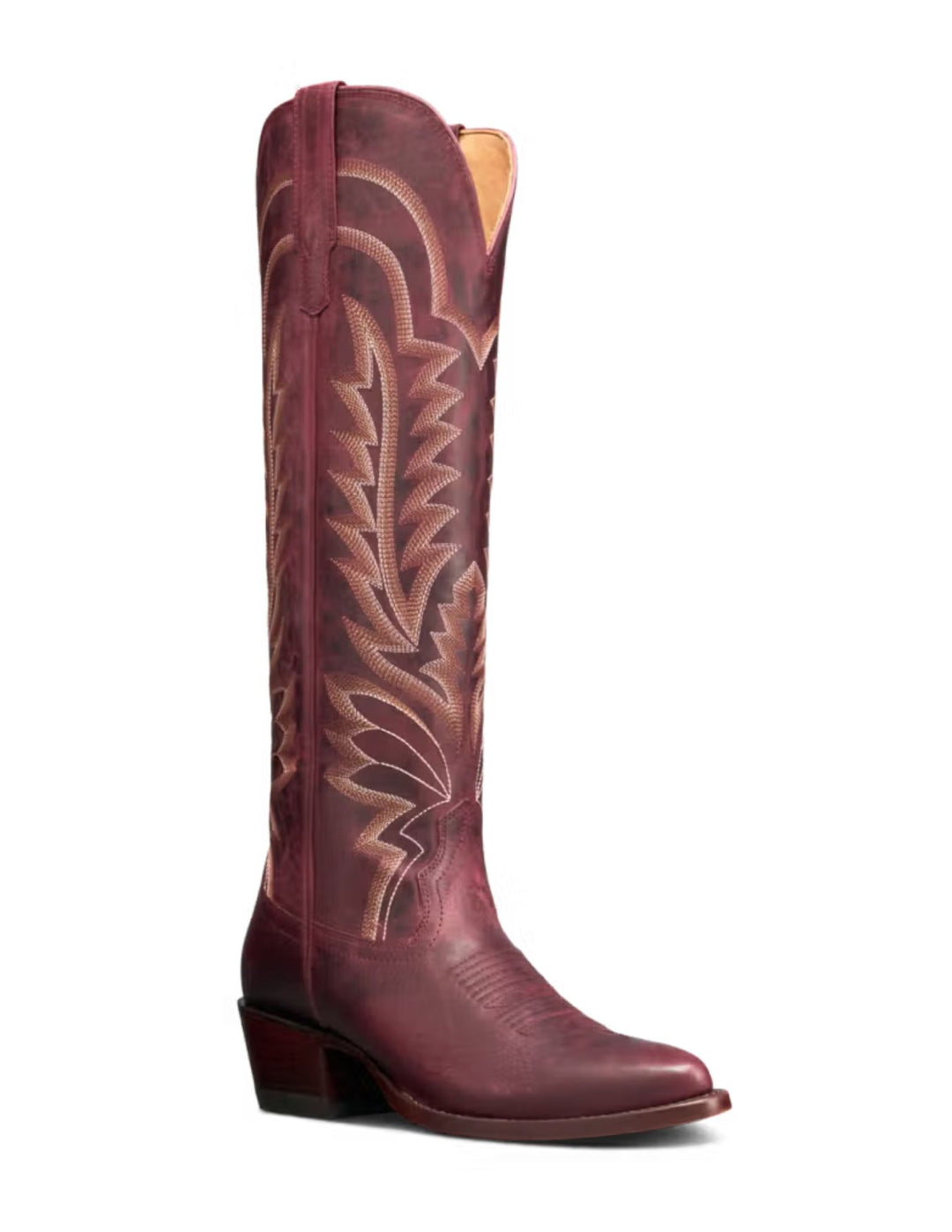 Tecovas Womens The Abby Wine Boots