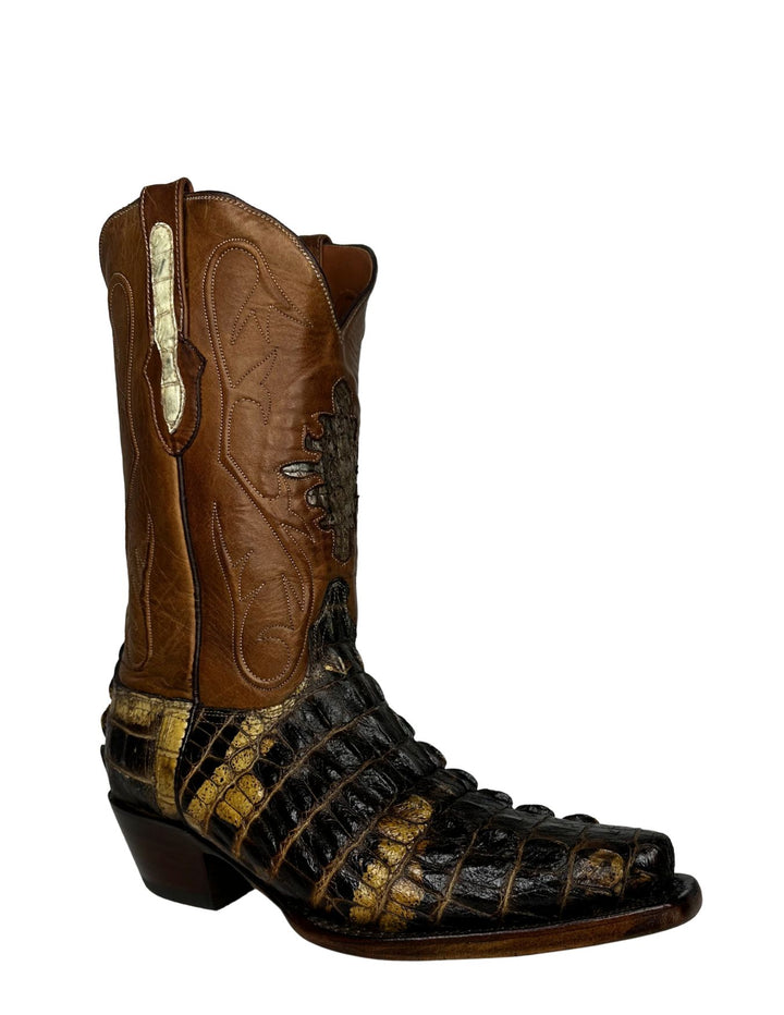 Black Jack Mens The Jorge Alligator Tail Boots