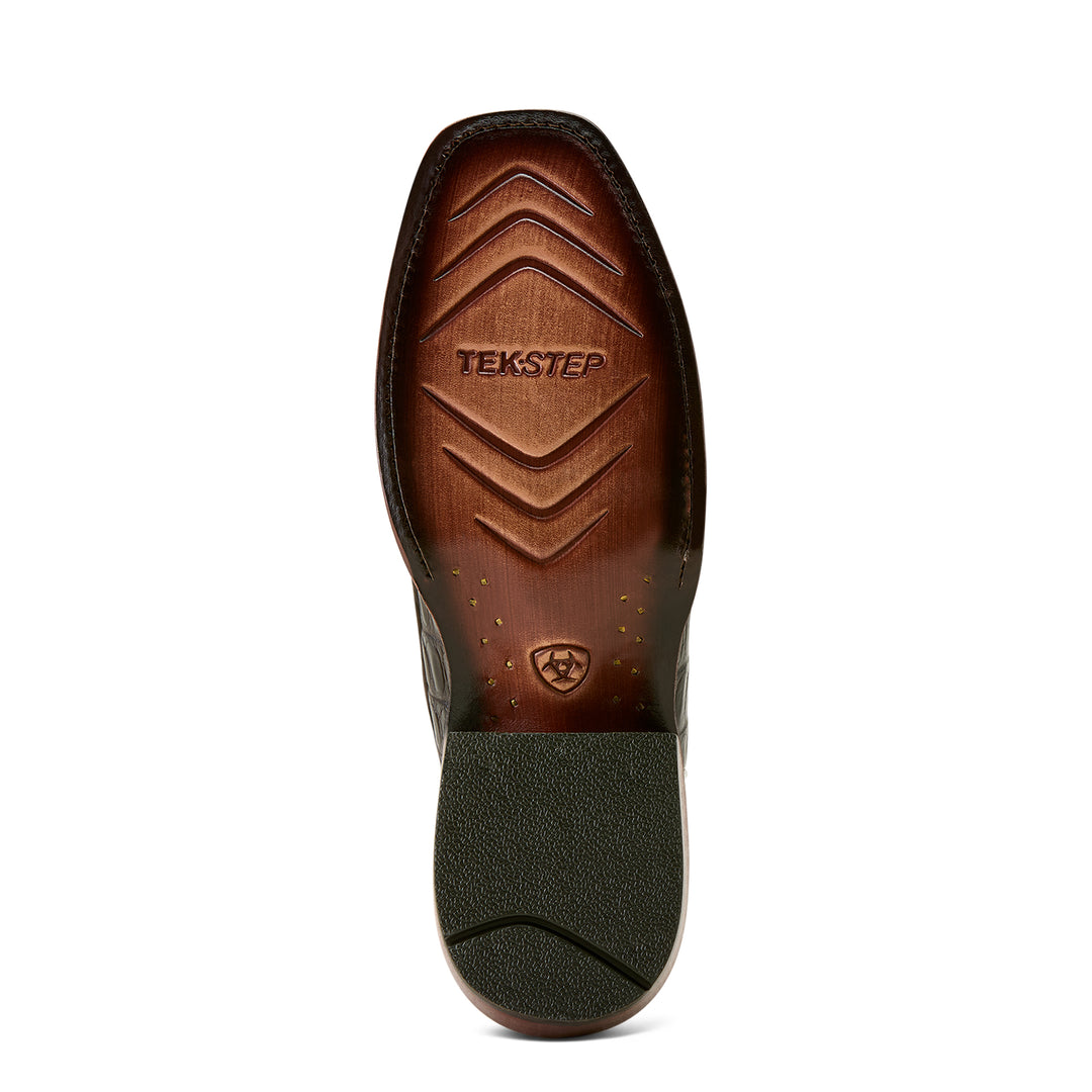 Ariat Womens Futurity Silk Chocolate Caiman Belly Boots