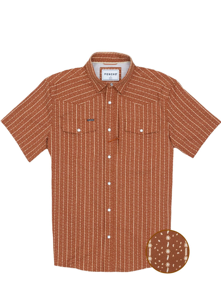 Poncho Mens The Earl Short Sleeve Shirt