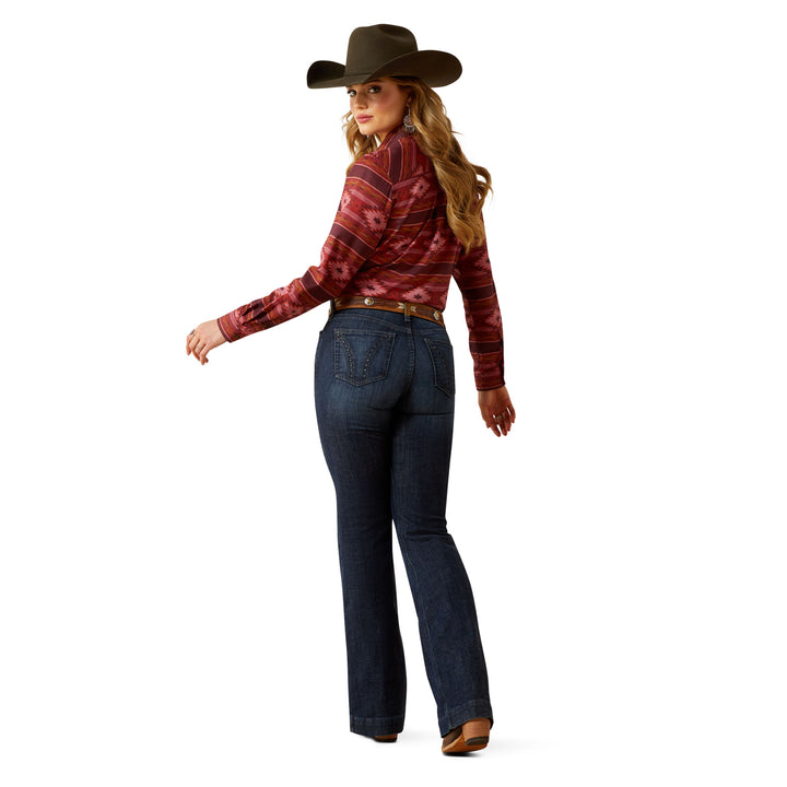 Ariat Womens High Rise Frazey Slim Trouser Jeans