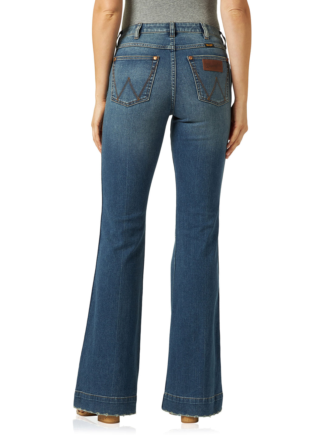 Wrangler Womens High Rise Premium  Jeans