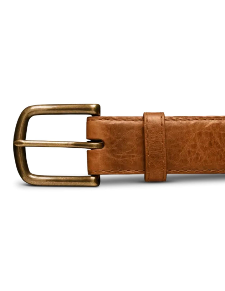 Tecovas Mens Tan Bison Belt