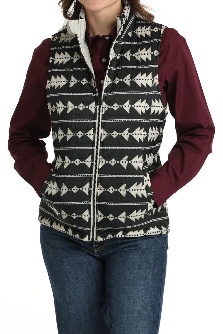 Cinch Womens Grey Reversible Vest