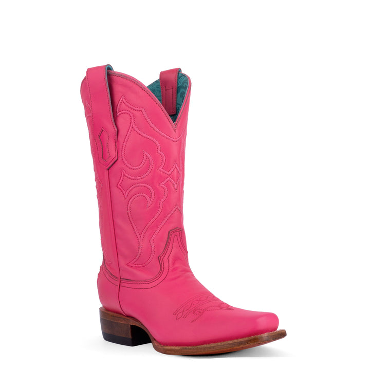 Corral Womens Fuchsia 11.5"  Square Toe Boots