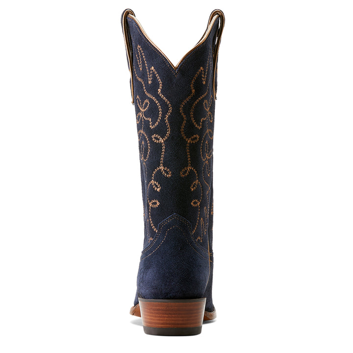 Ariat Womens Jukebox Blue Suede Boots