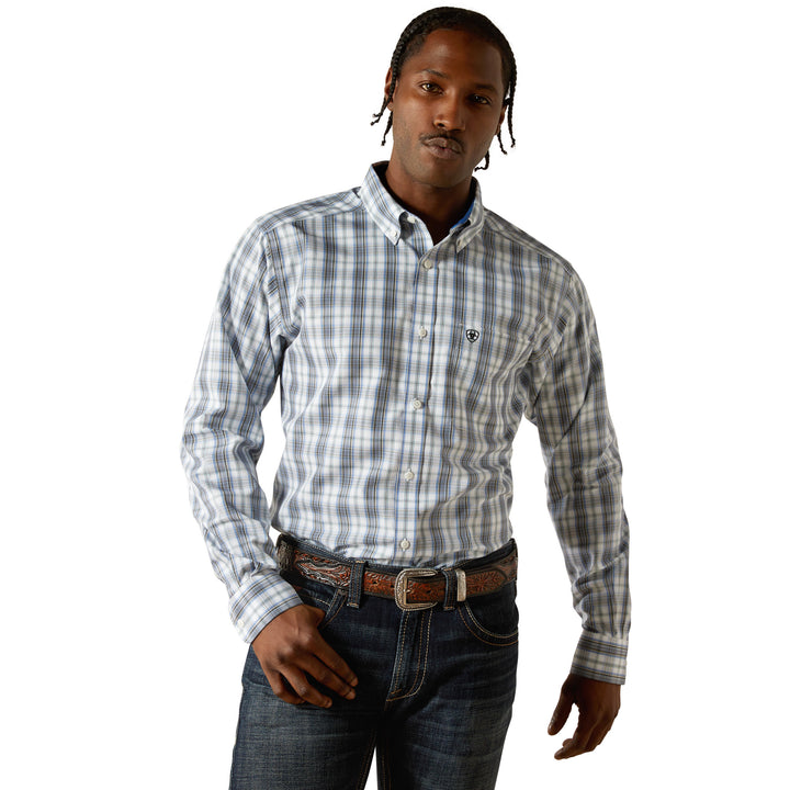 Ariat Mens Wrinkle Free Cody Fitted Shirt