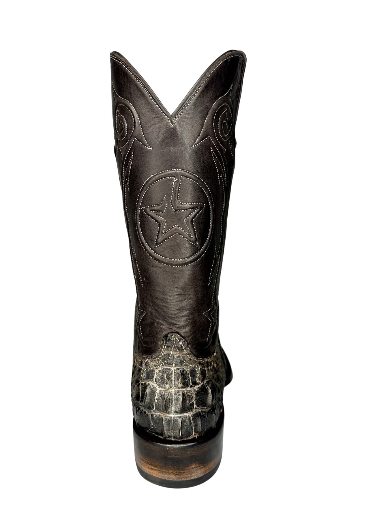 Black Jack Mens The Bill Natural Gator Hornback Boots – Texas Boot
