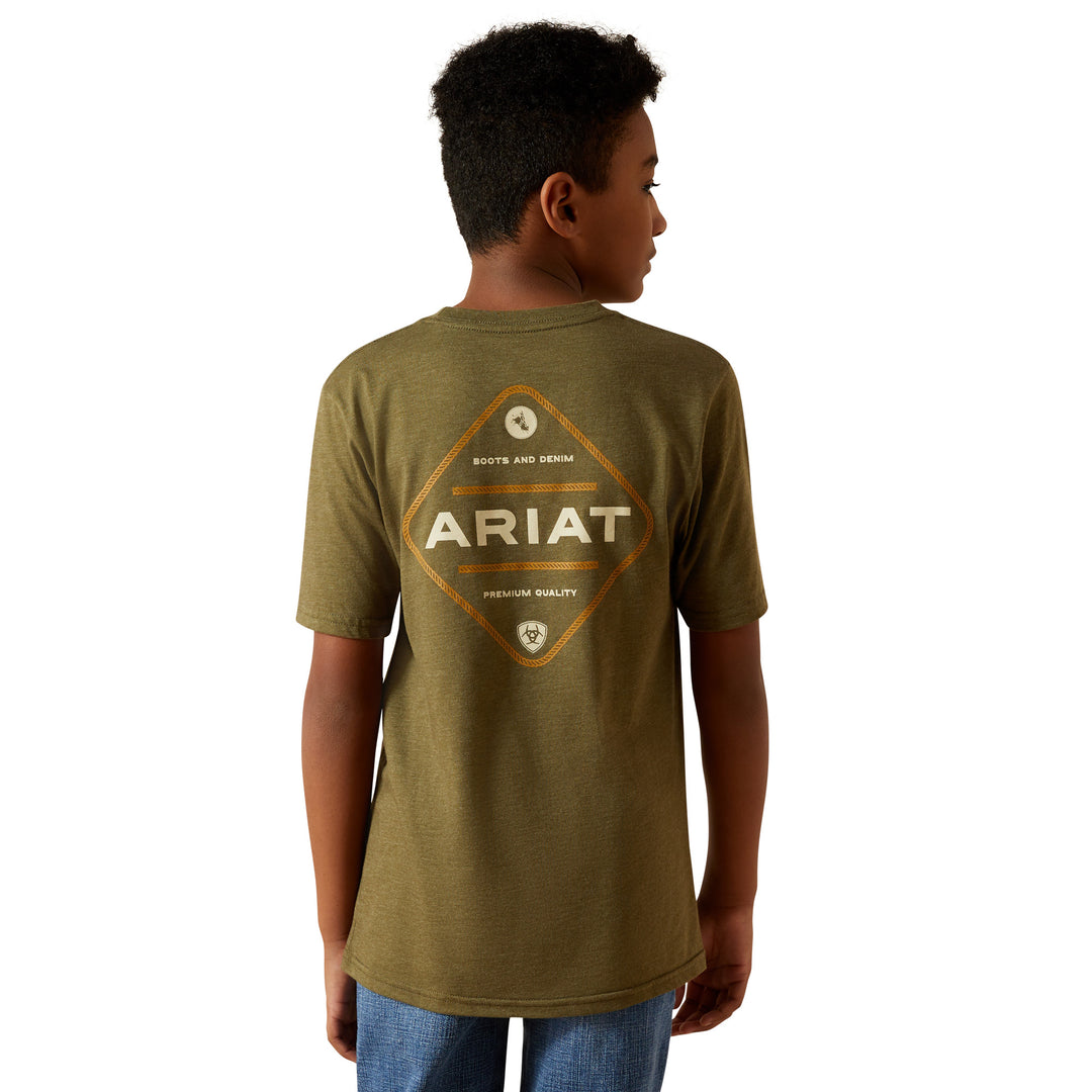 Ariat Boys Roped Diamond T-Shirt