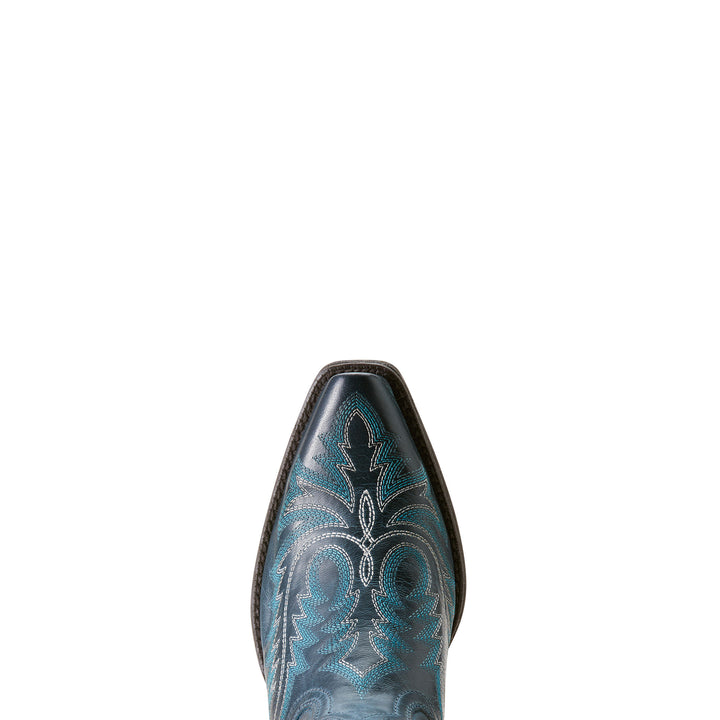 Ariat Womens Round Up Collins Blue Boots