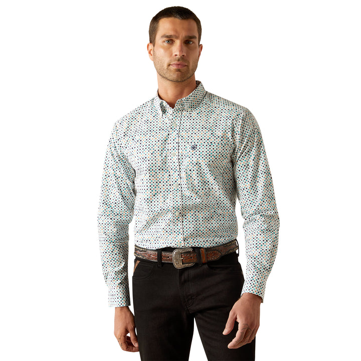 Ariat Mens Jansen Fitted Long Sleeve Shirt