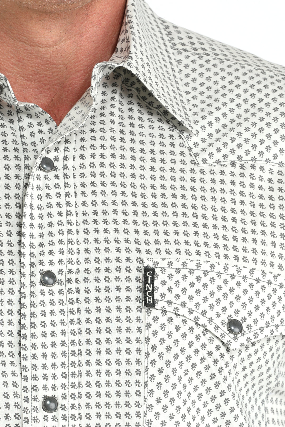 Cinch Mens Modern Fit Snap Front Western Shirt