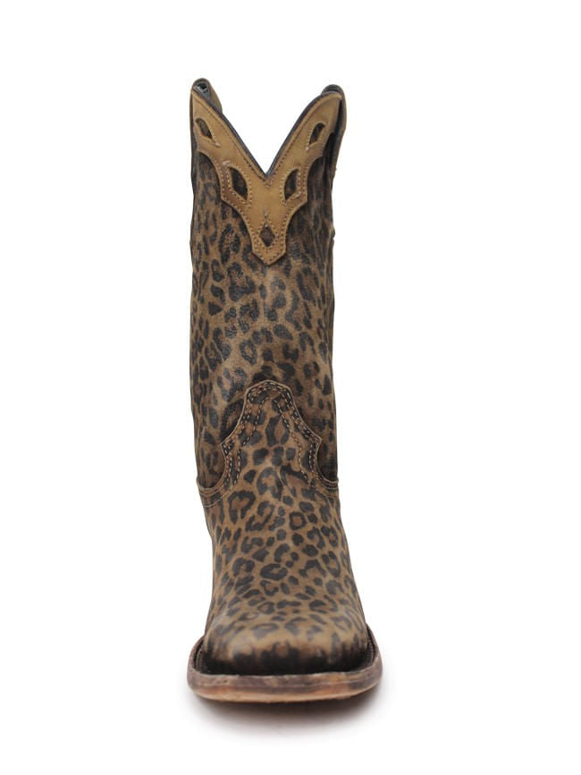 Ladies Corral Leopard Print Boots