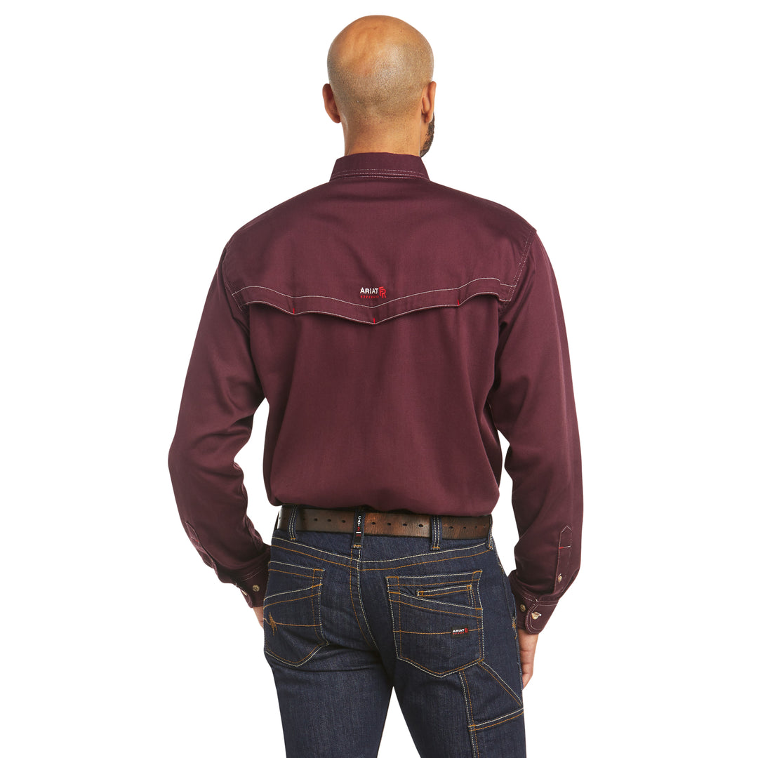 Ariat Mens Malbec FR Vented Work Shirt
