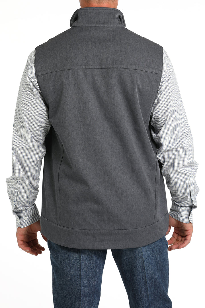 Cinch Mens Navy Softshell Vest