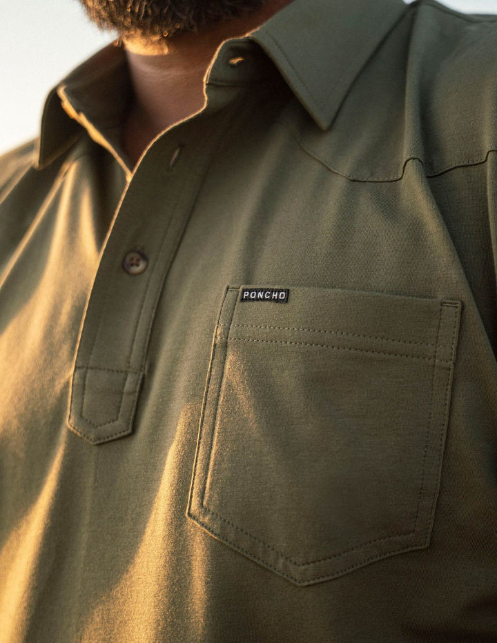 Poncho Mens The Jalapeno Cream Cheese Polo