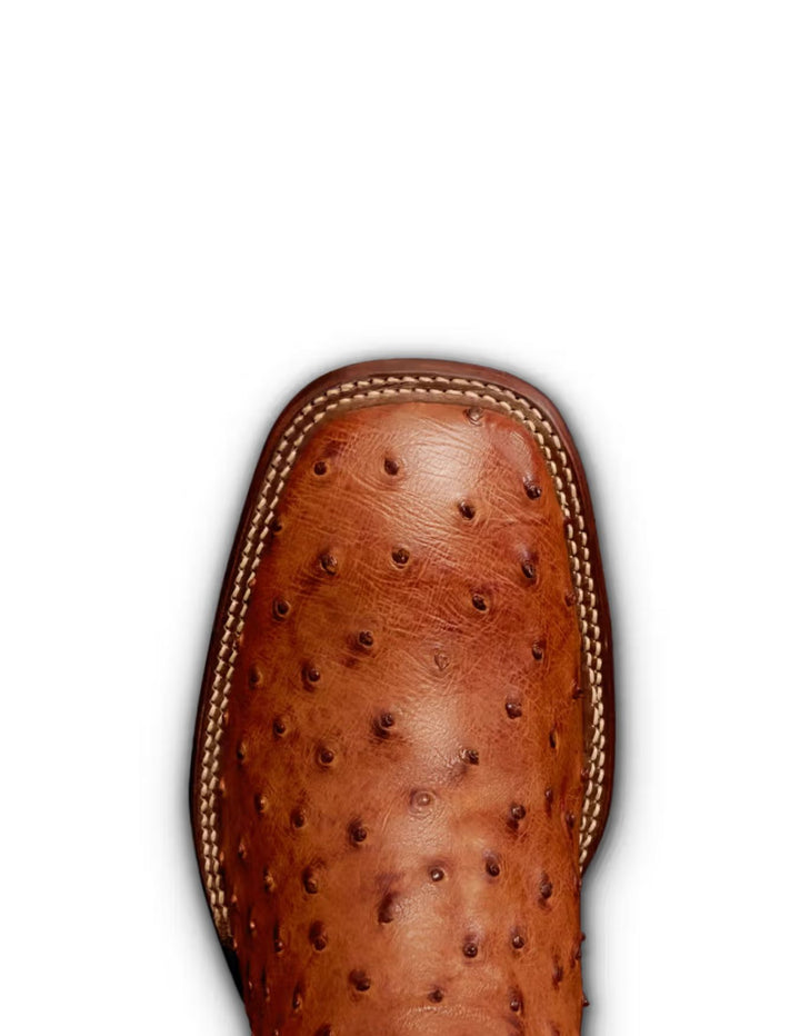 Tecovas Mens The Emmitt Pecan Ostrich Boots