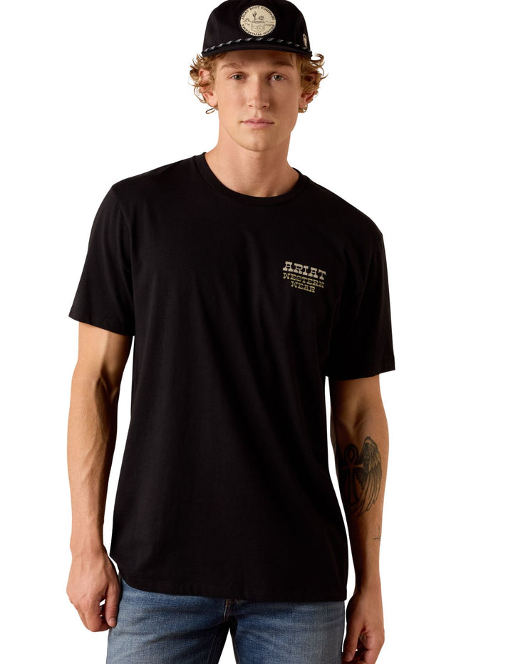 Ariat Mens Country and Western Lockup Classic Fit T-Shirt