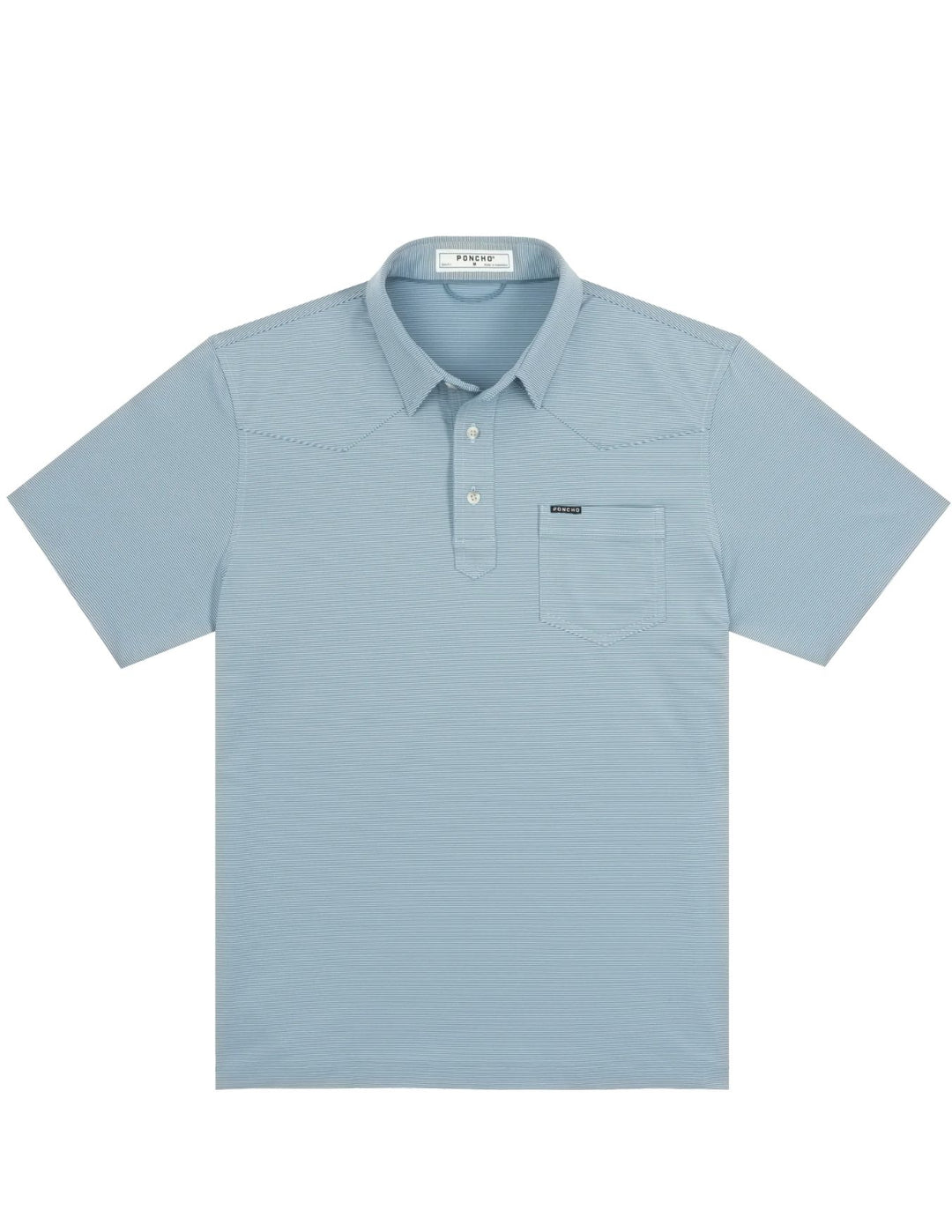Poncho Mens The Wide Open Performance Polo