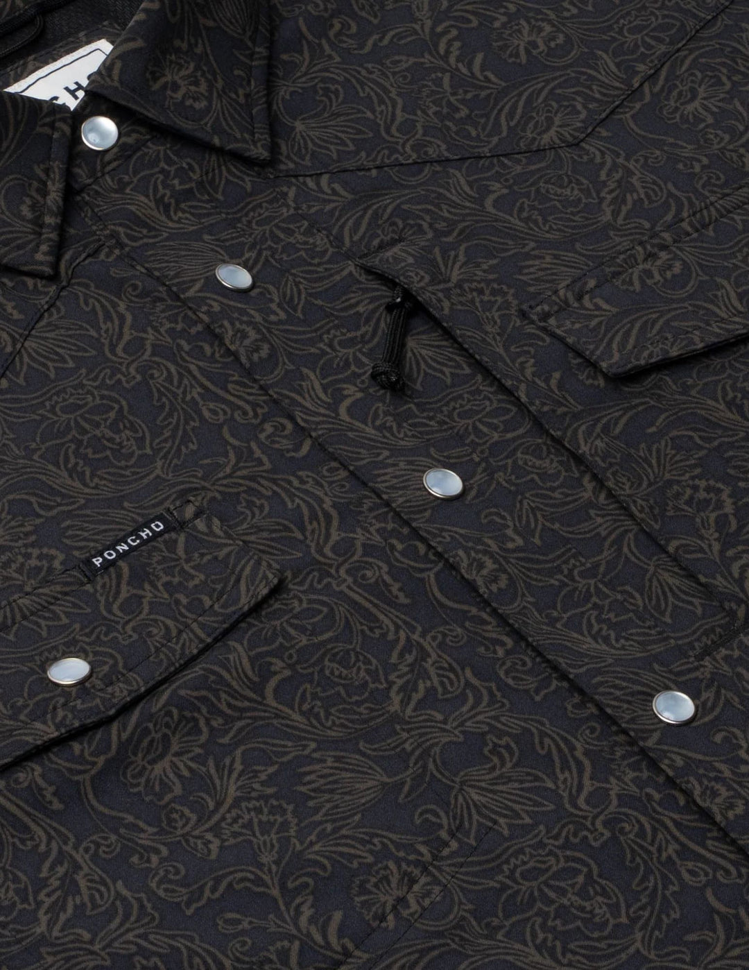 Poncho Mens The John Coffee Short Sleeve Shirt