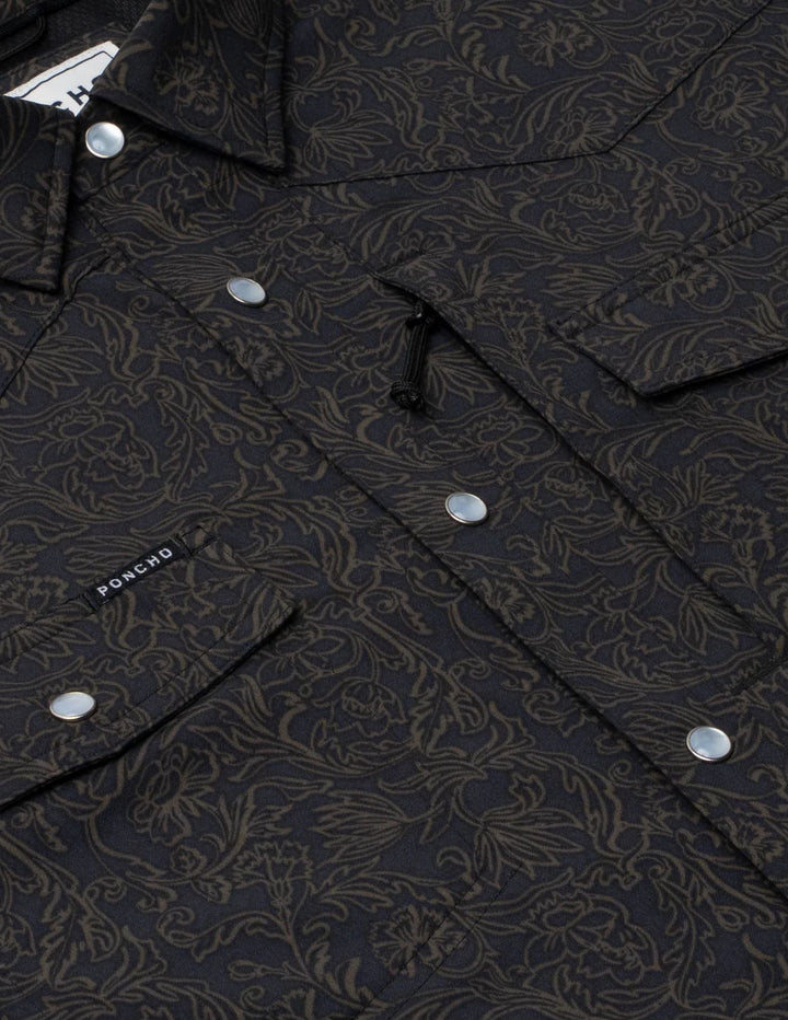 Poncho Mens The John Coffee Short Sleeve Shirt